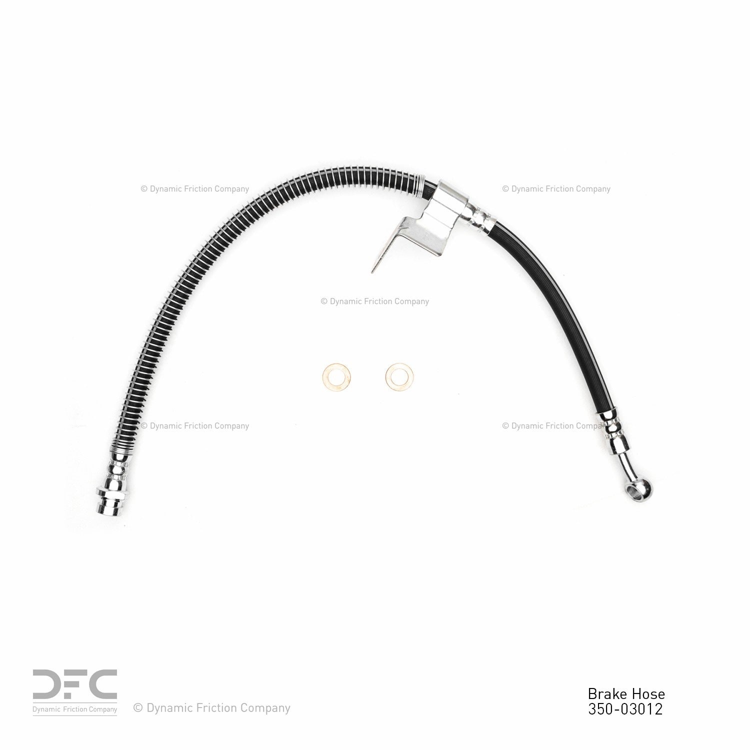 Dynamic Friction Company Brake Hydraulic Hose 350-03012