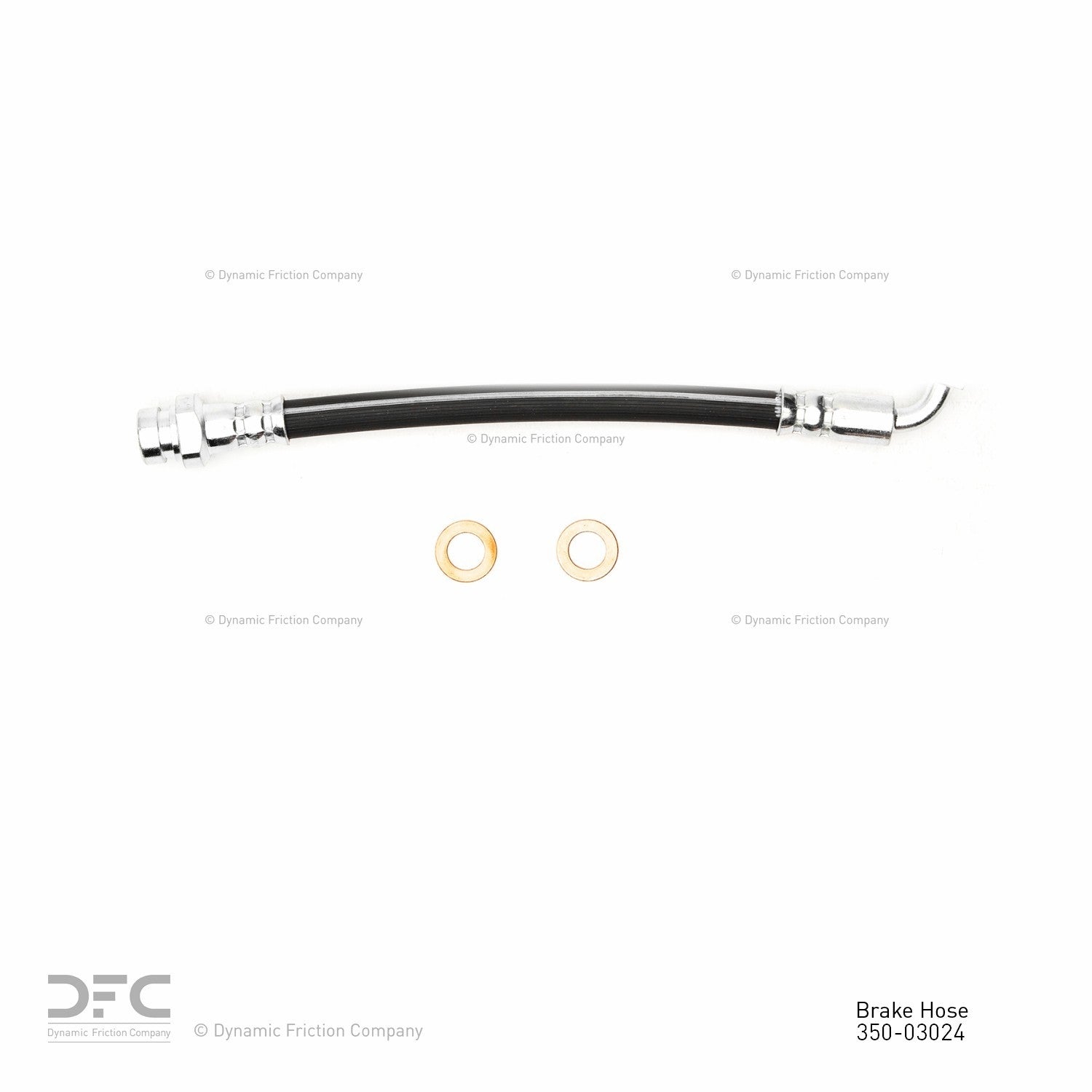 Dynamic Friction Company Brake Hydraulic Hose 350-03024