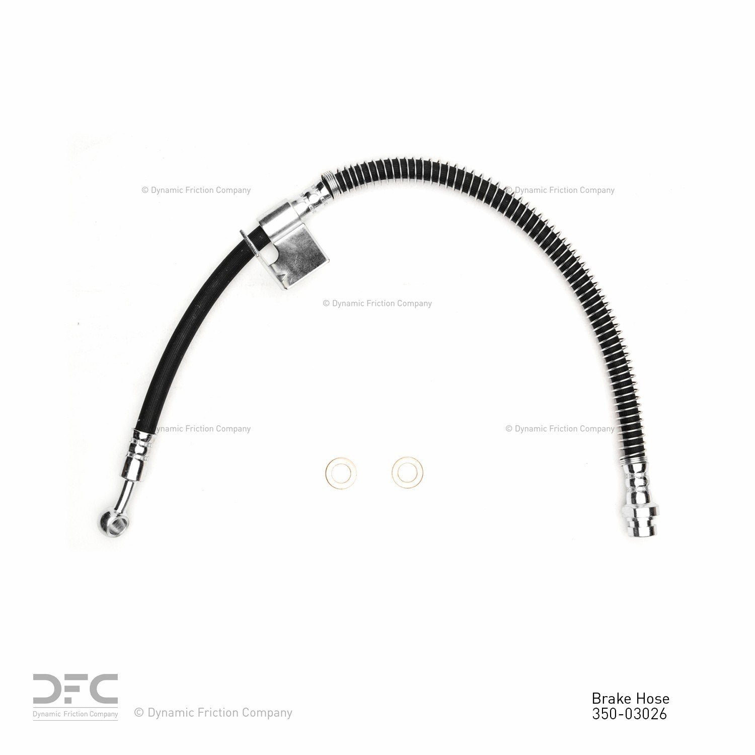 Dynamic Friction Company Brake Hydraulic Hose 350-03026