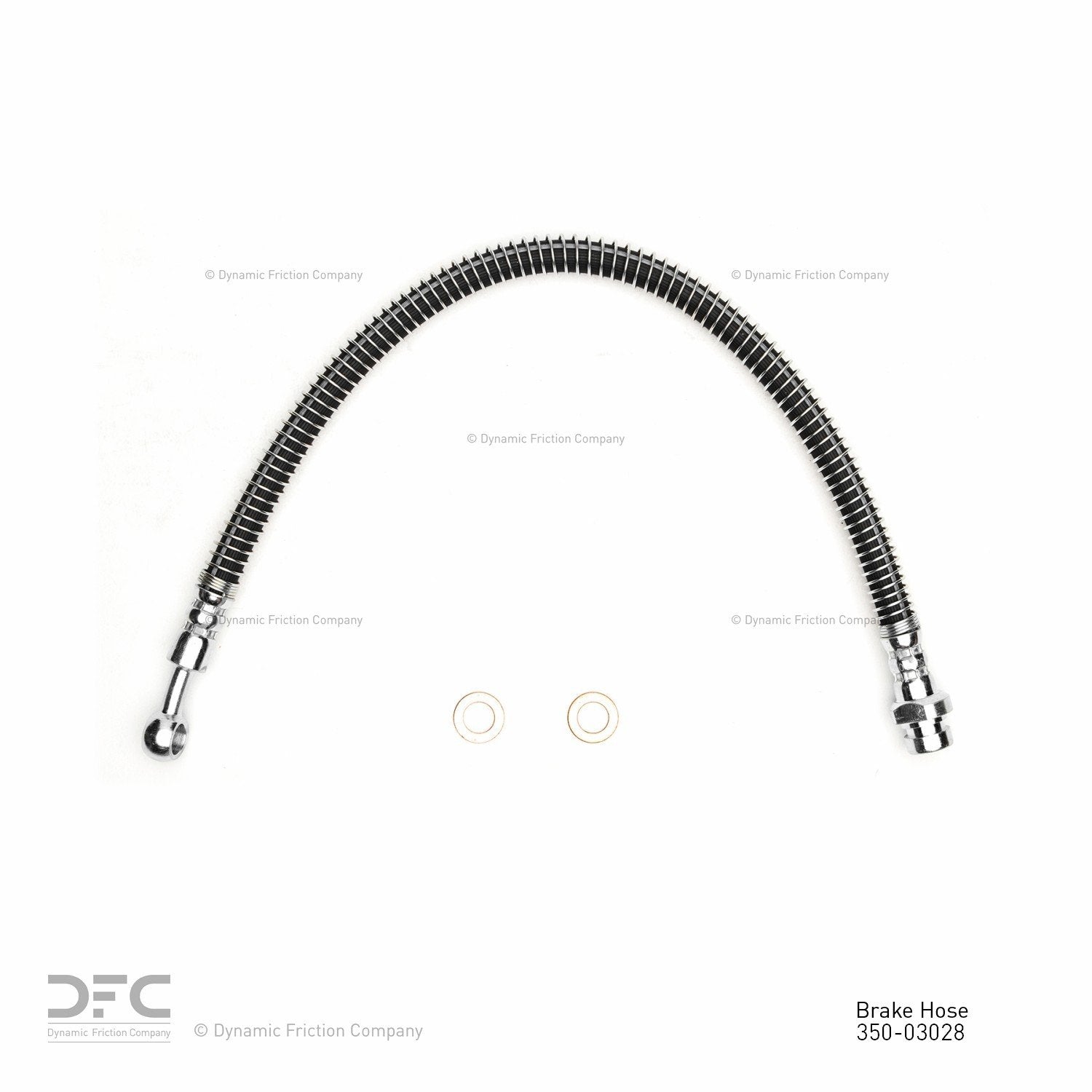 Dynamic Friction Company Brake Hydraulic Hose 350-03028