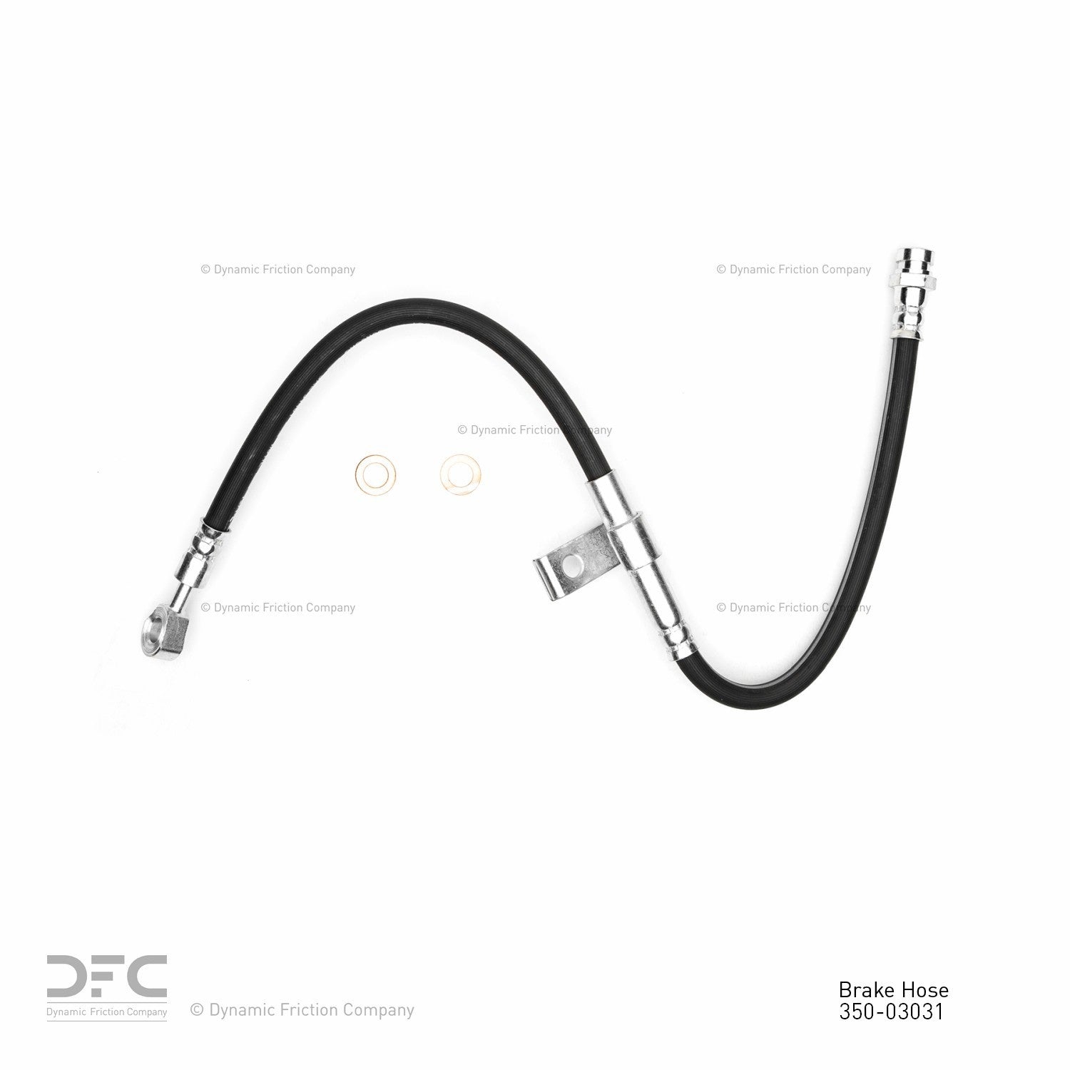 Dynamic Friction Company Brake Hydraulic Hose 350-03031