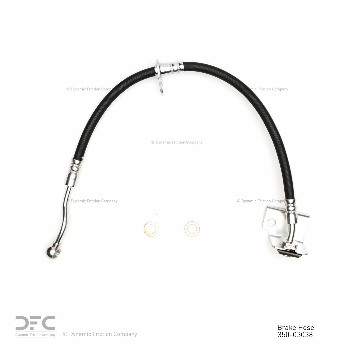 Dynamic Friction Company Brake Hydraulic Hose 350-03038