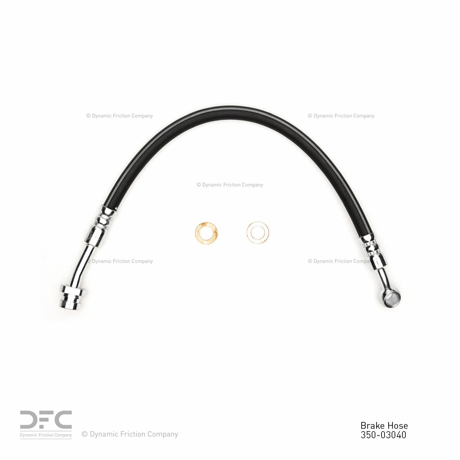 Dynamic Friction Company Brake Hydraulic Hose 350-03040