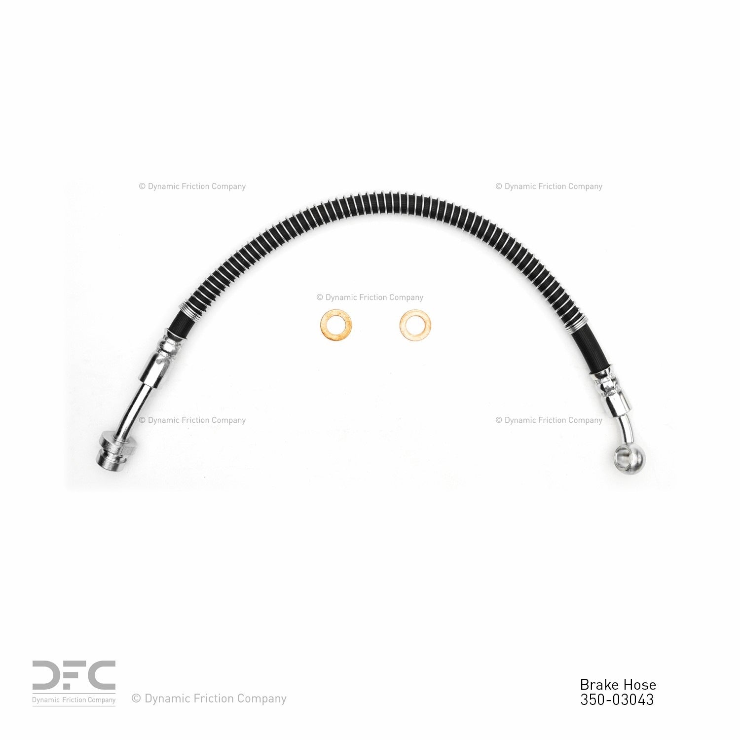 Dynamic Friction Company Brake Hydraulic Hose 350-03043