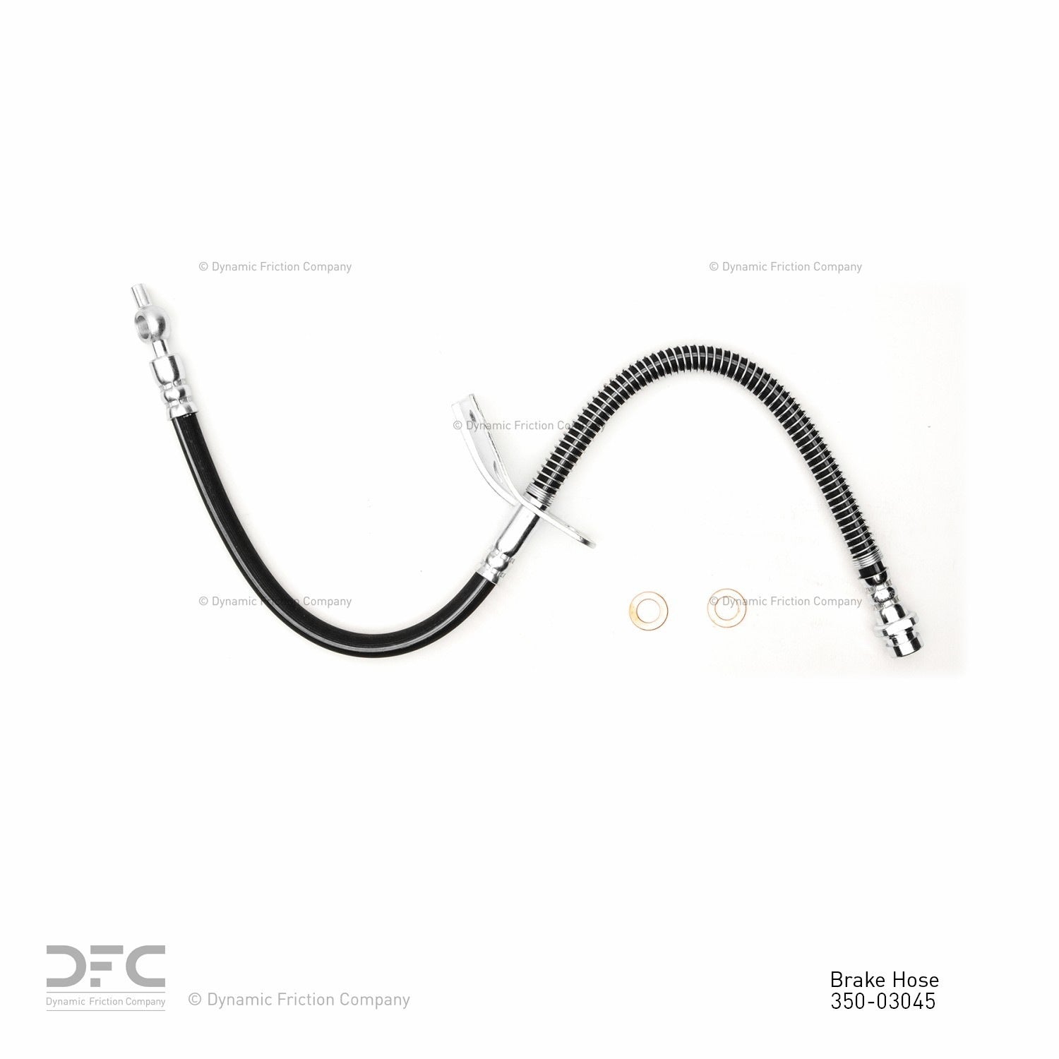 Dynamic Friction Company Brake Hydraulic Hose 350-03045