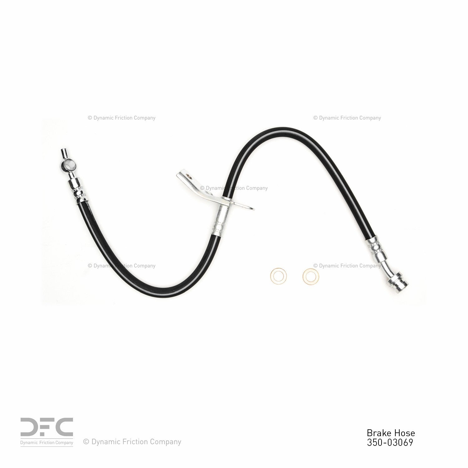 Dynamic Friction Company Brake Hydraulic Hose 350-03069