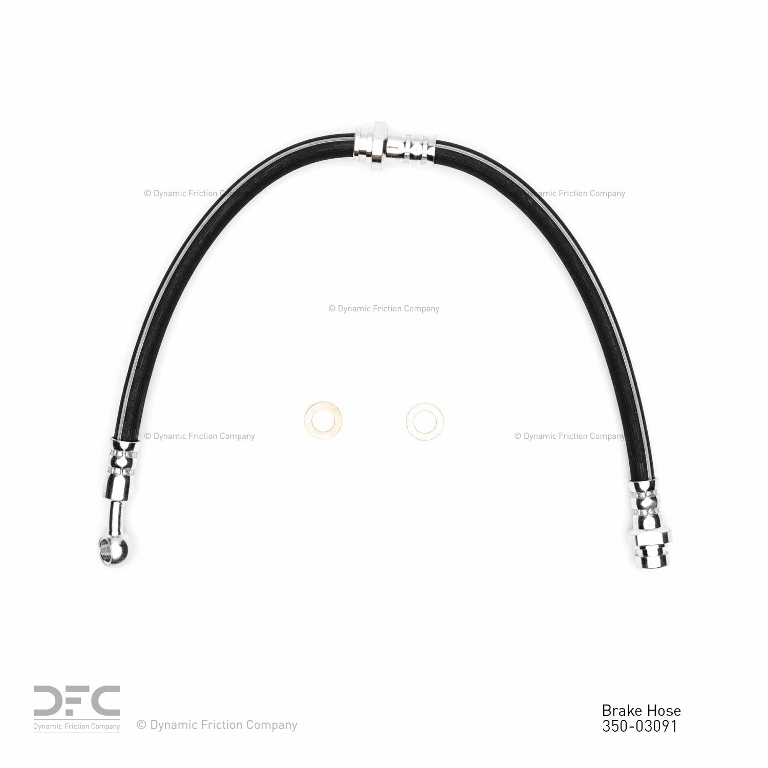 Dynamic Friction Company Brake Hydraulic Hose 350-03091