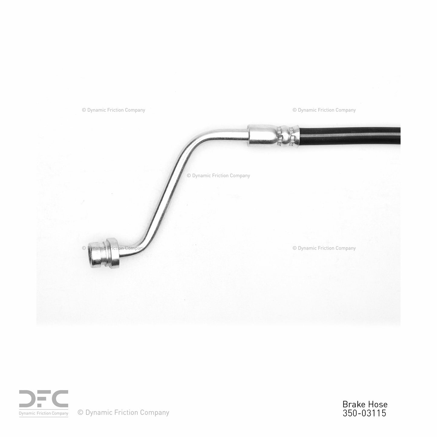 Dynamic Friction Company Brake Hydraulic Hose 350-03115