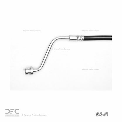 Dynamic Friction Company Brake Hydraulic Hose 350-03115