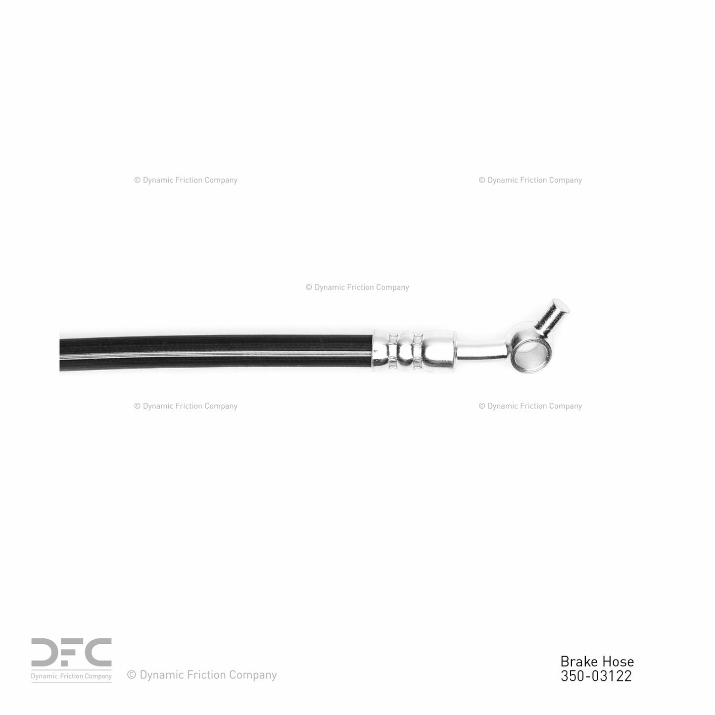 Dynamic Friction Company Brake Hydraulic Hose 350-03122