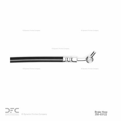 Dynamic Friction Company Brake Hydraulic Hose 350-03122