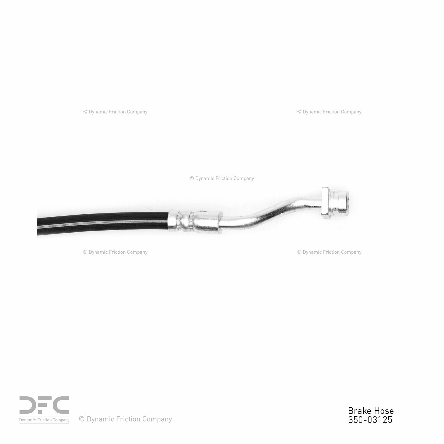 Dynamic Friction Company Brake Hydraulic Hose 350-03125