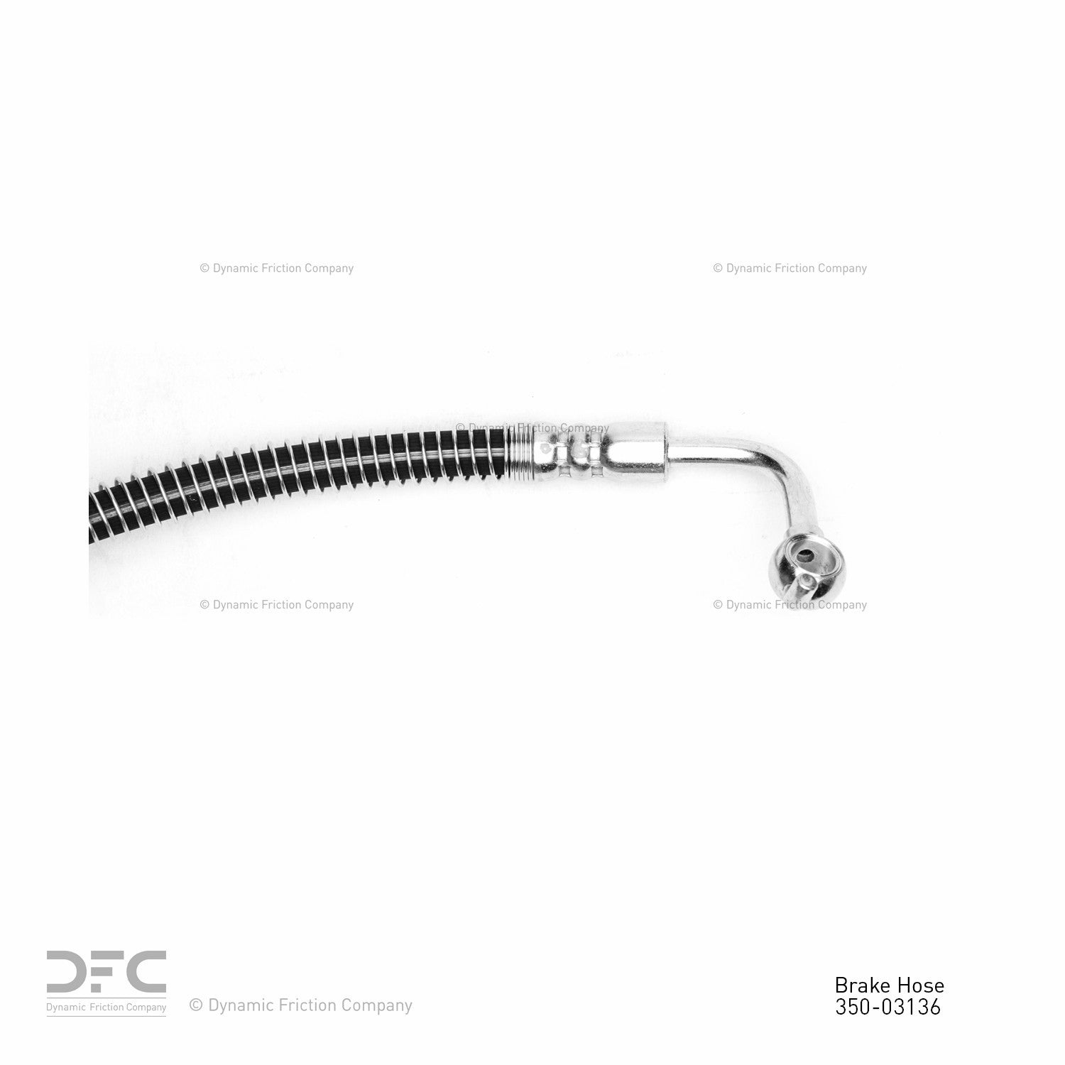 Dynamic Friction Company Brake Hydraulic Hose 350-03136