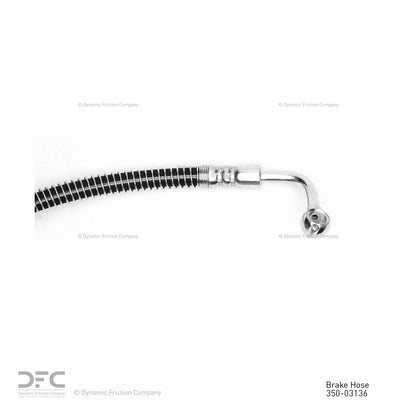 Dynamic Friction Company Brake Hydraulic Hose 350-03136