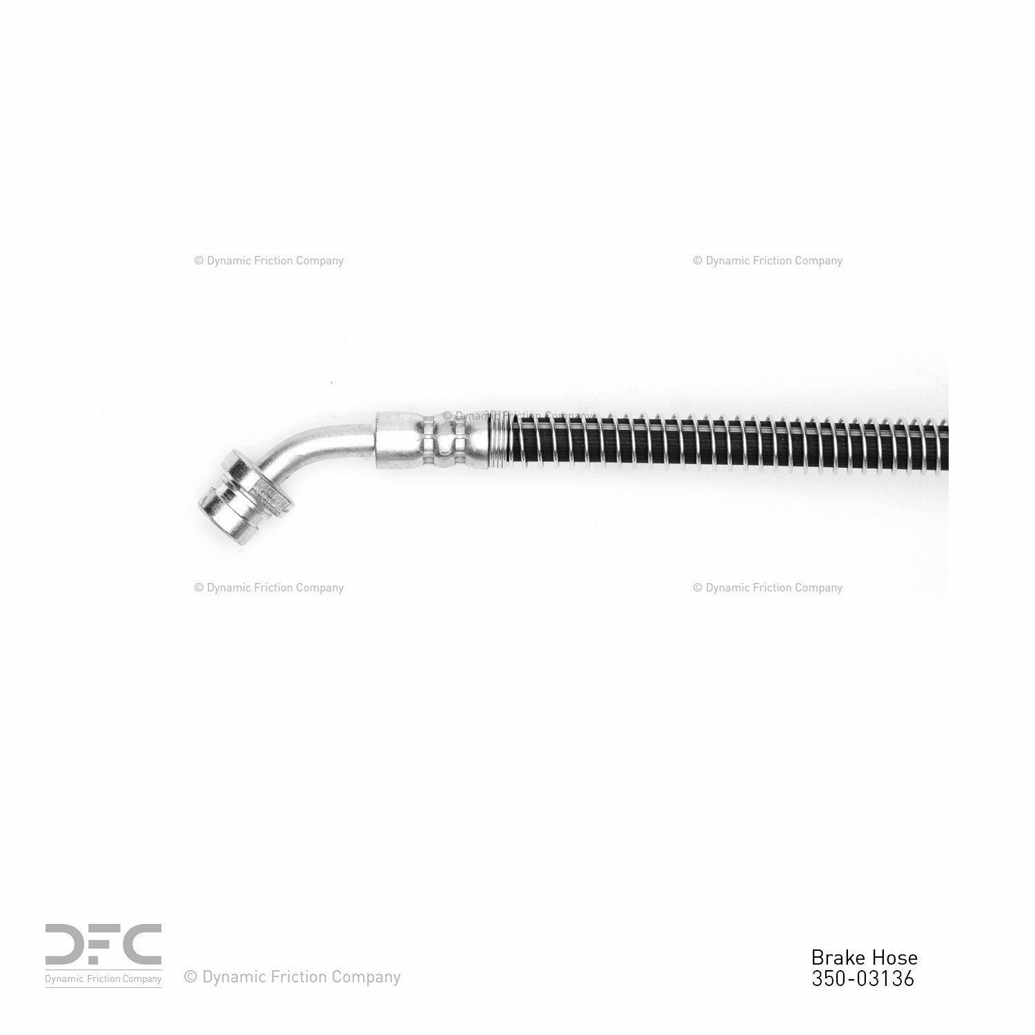 Dynamic Friction Company Brake Hydraulic Hose 350-03136