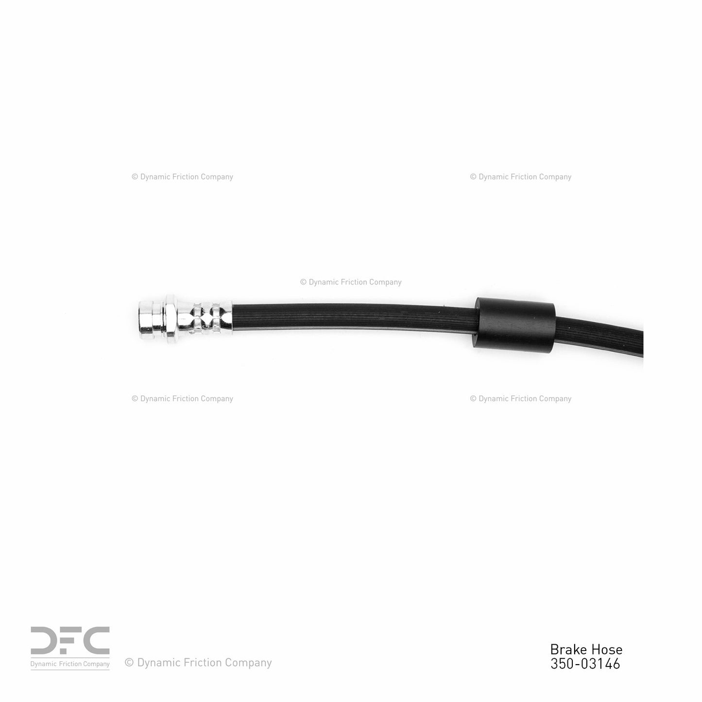 Dynamic Friction Company Brake Hydraulic Hose 350-03146
