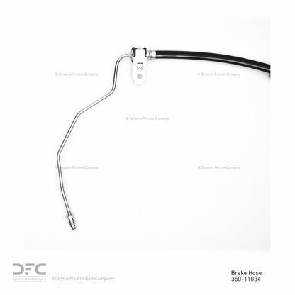 Dynamic Friction Company Brake Hydraulic Hose 350-11034