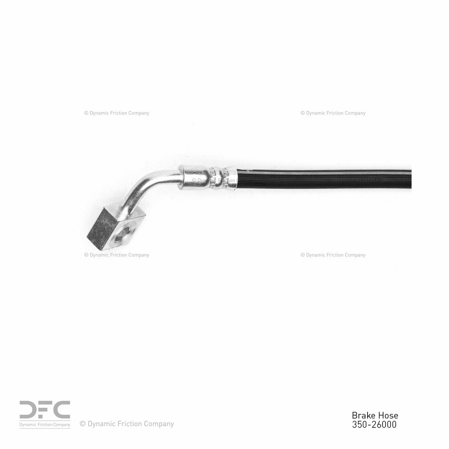 Dynamic Friction Company Brake Hydraulic Hose 350-26000