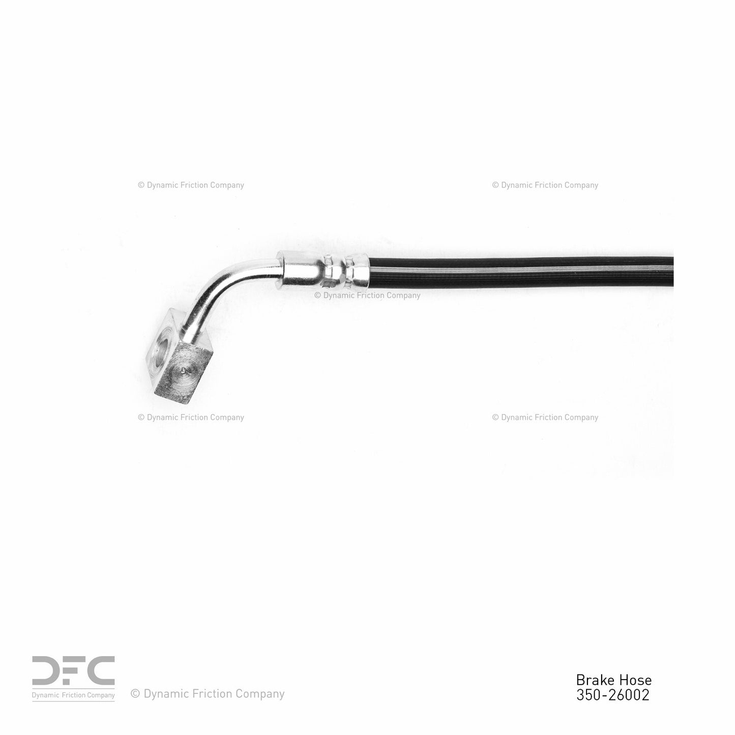 Dynamic Friction Company Brake Hydraulic Hose 350-26002