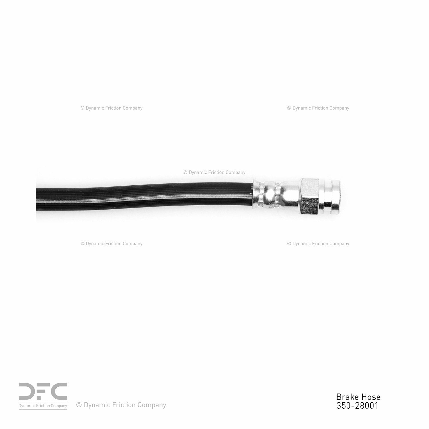 Dynamic Friction Company Brake Hydraulic Hose 350-28001