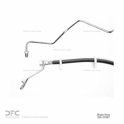Dynamic Friction Company Brake Hydraulic Hose 350-39087