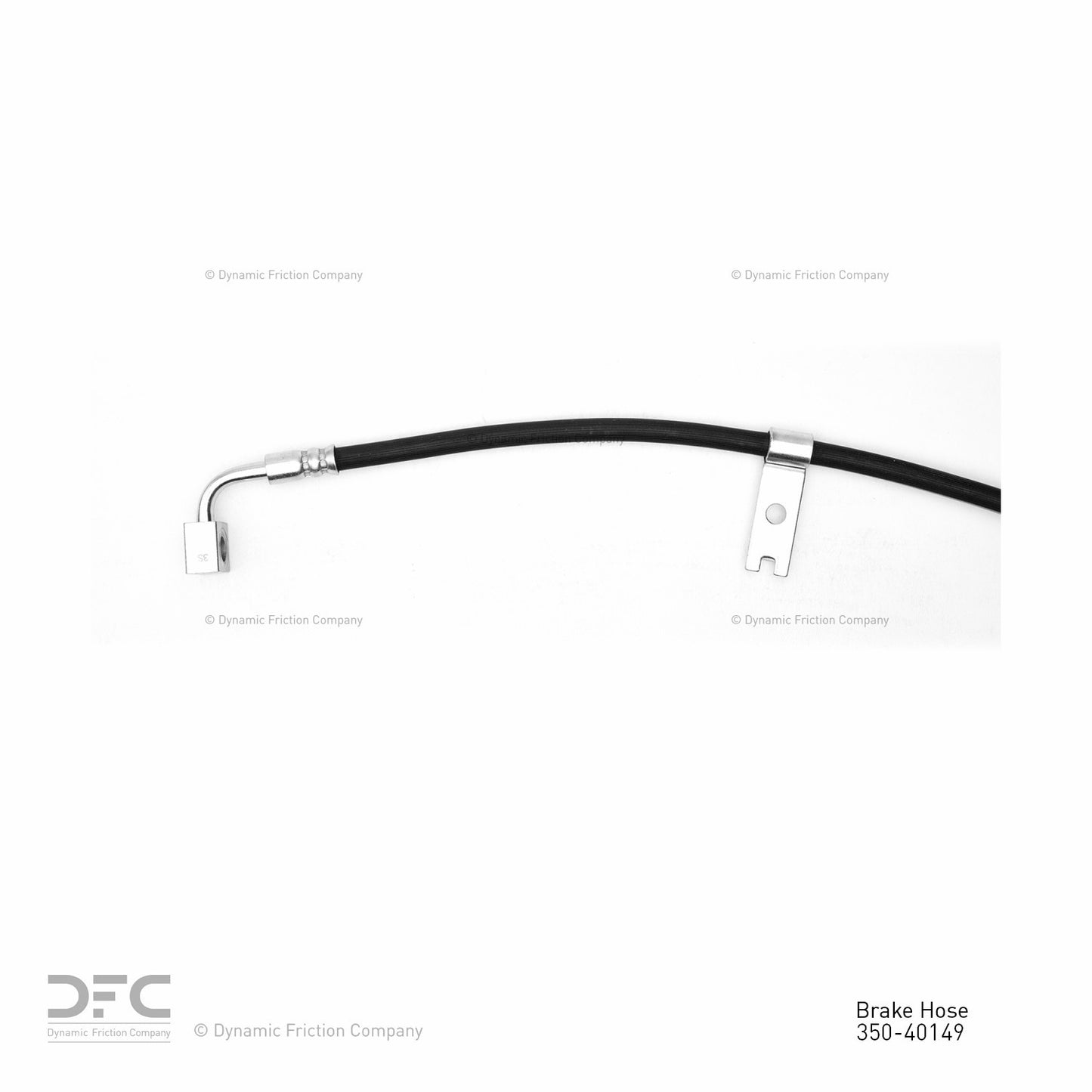 Dynamic Friction Company Brake Hydraulic Hose 350-40149