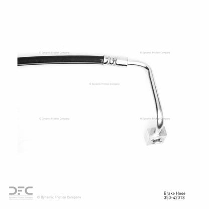 Dynamic Friction Company Brake Hydraulic Hose 350-42018