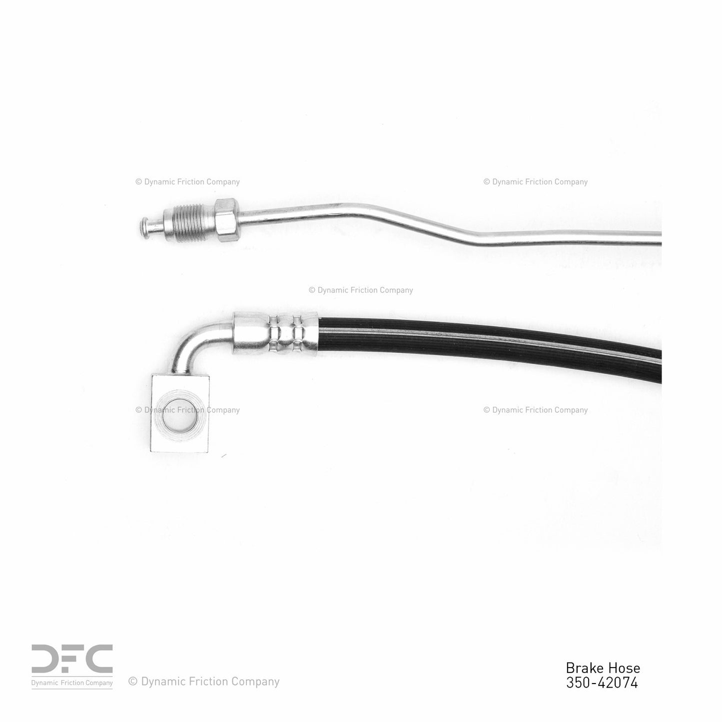 Dynamic Friction Company Brake Hydraulic Hose 350-42074