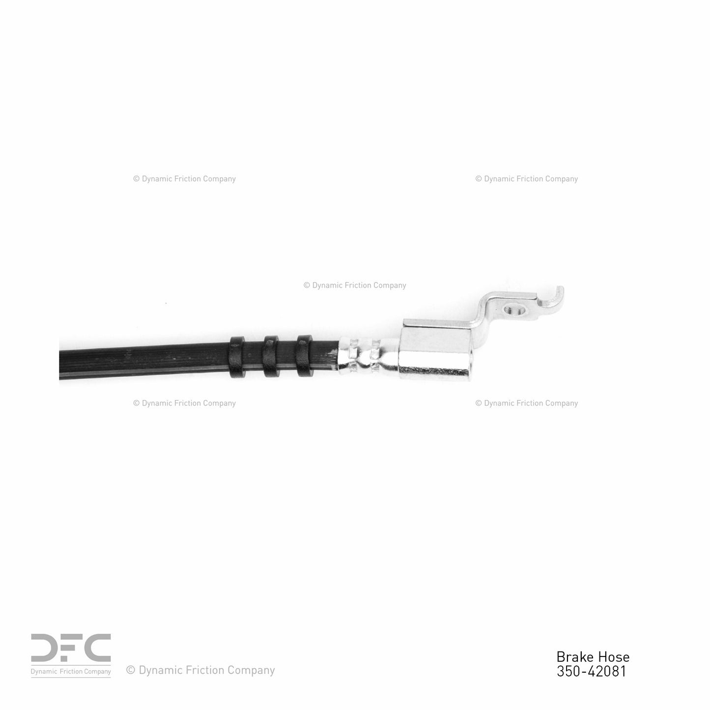 Dynamic Friction Company Brake Hydraulic Hose 350-42081