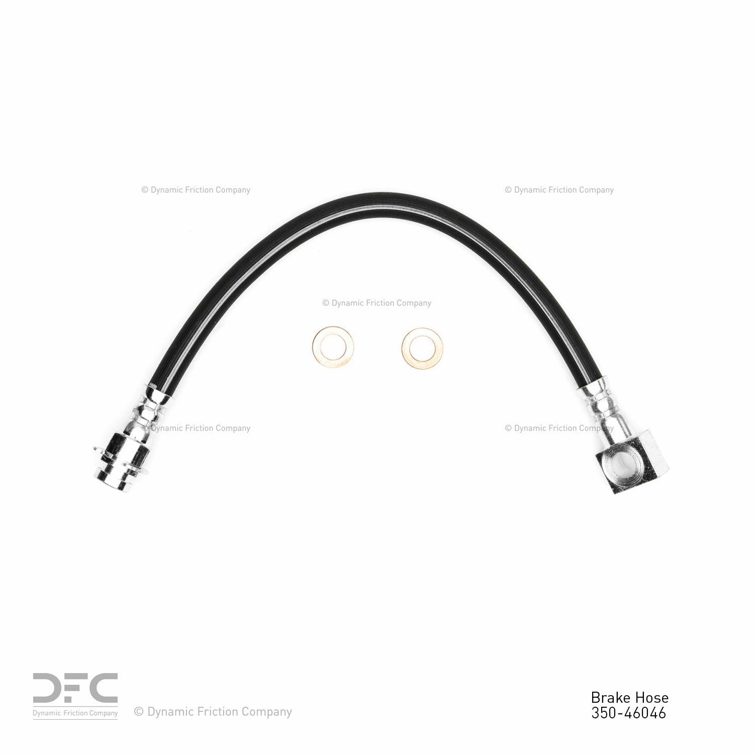 Dynamic Friction Company Brake Hydraulic Hose 350-46046