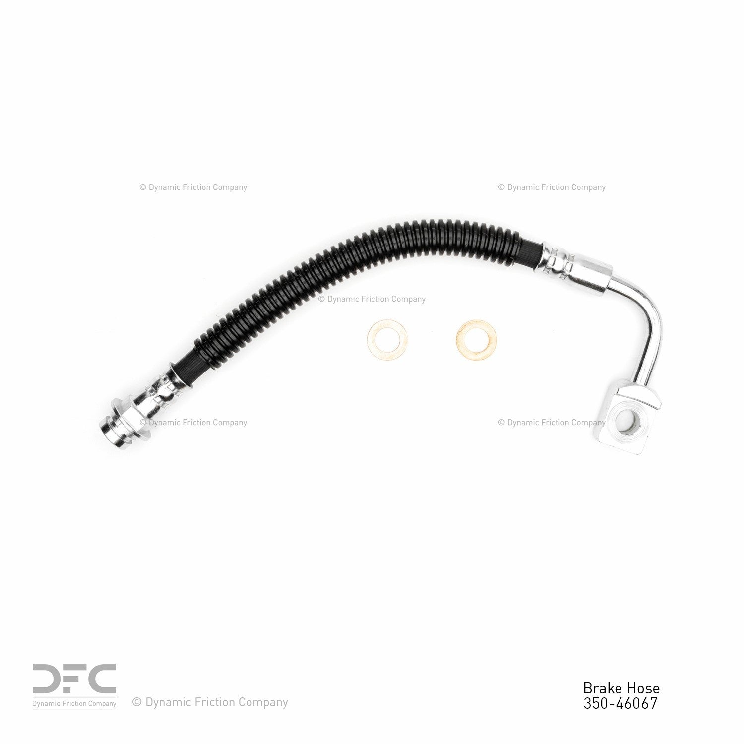 Dynamic Friction Company Brake Hydraulic Hose 350-46067