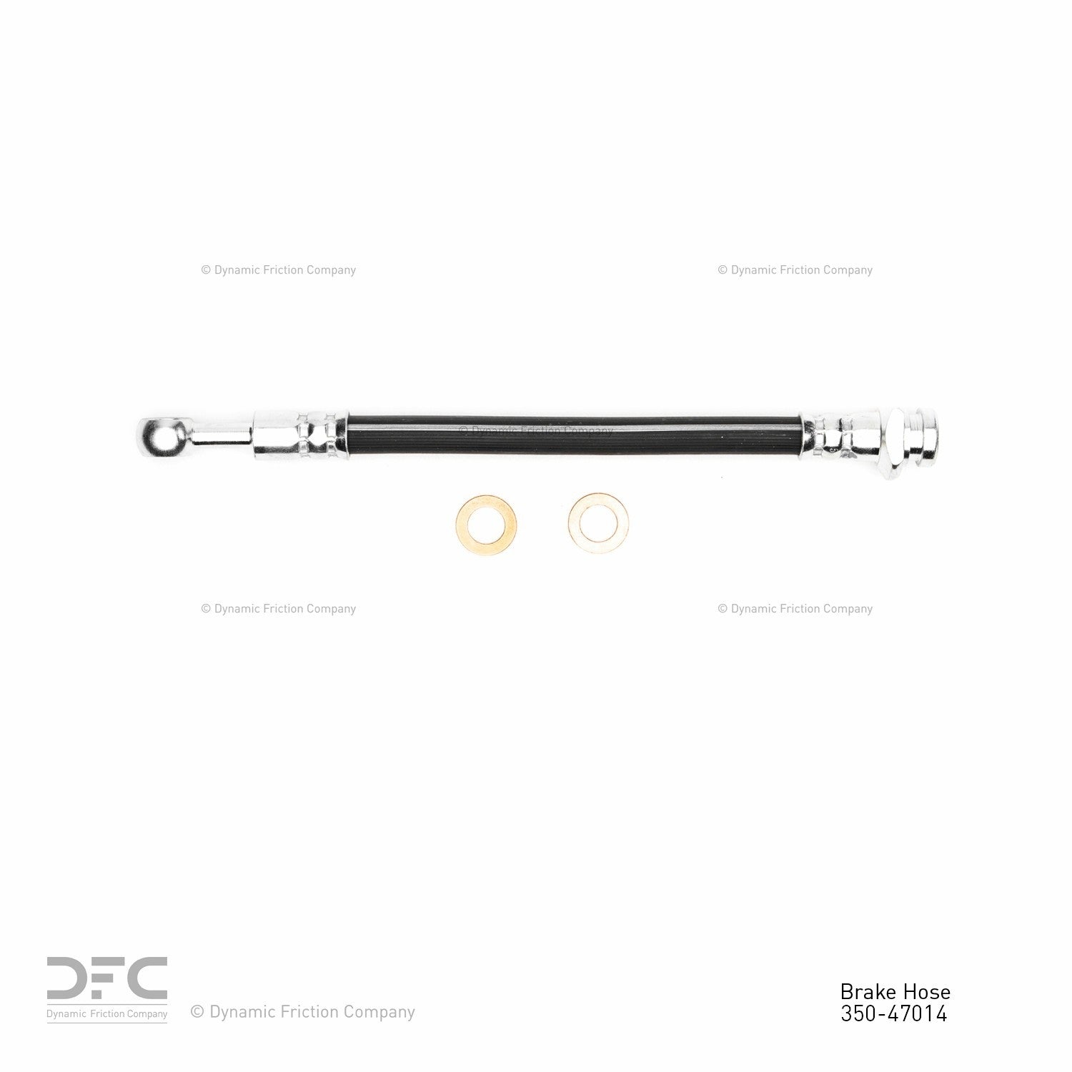 Dynamic Friction Company Brake Hydraulic Hose 350-47014