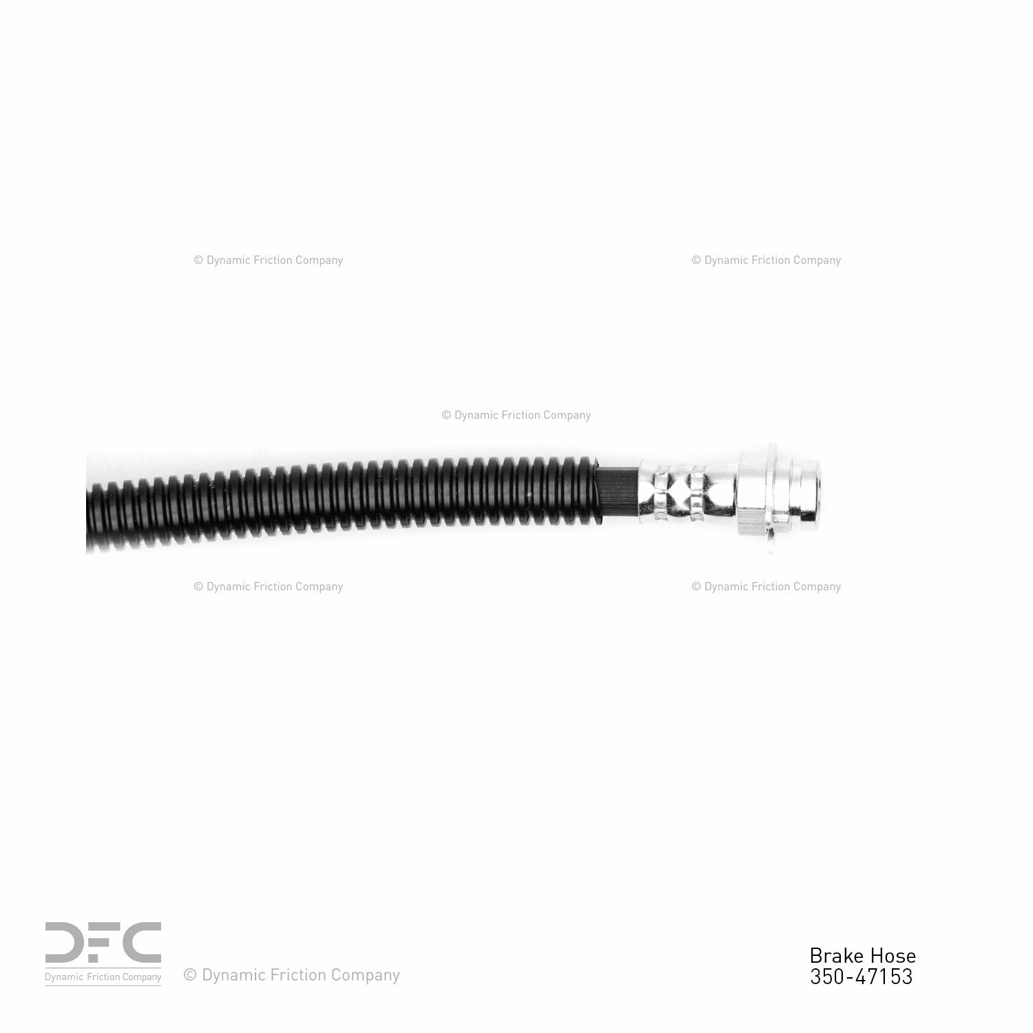 Dynamic Friction Company Brake Hydraulic Hose 350-47153
