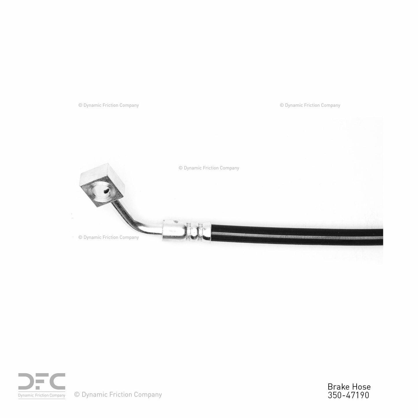 Dynamic Friction Company Brake Hydraulic Hose 350-47190