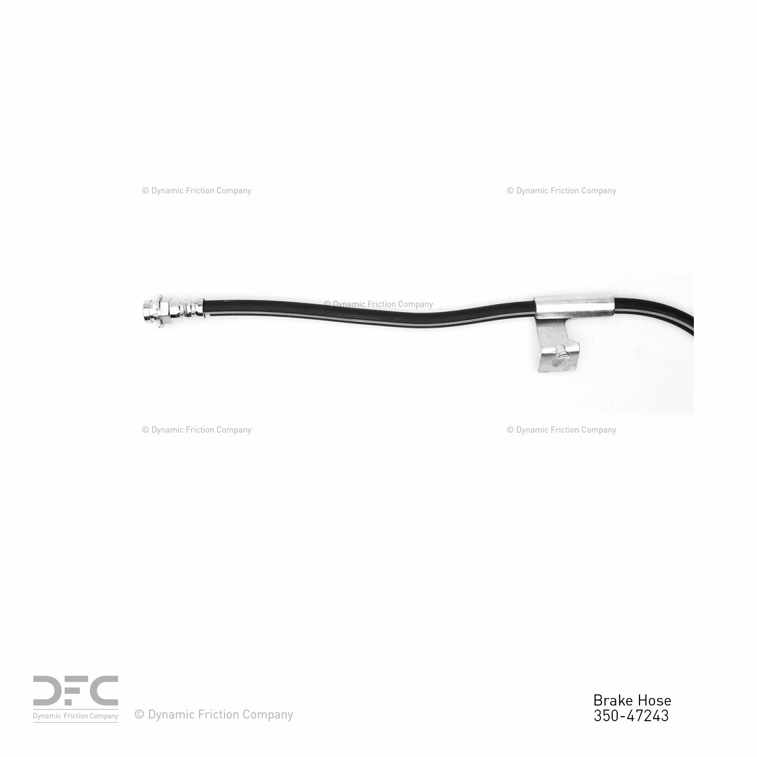 Dynamic Friction Company Brake Hydraulic Hose 350-47243