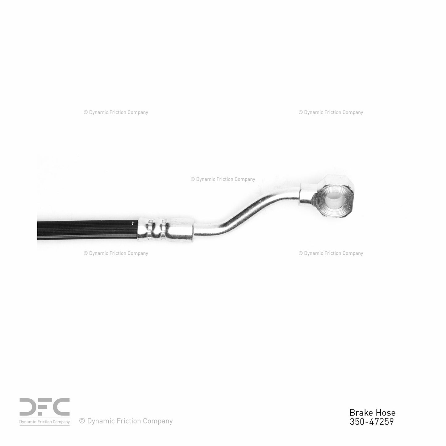 Dynamic Friction Company Brake Hydraulic Hose 350-47259