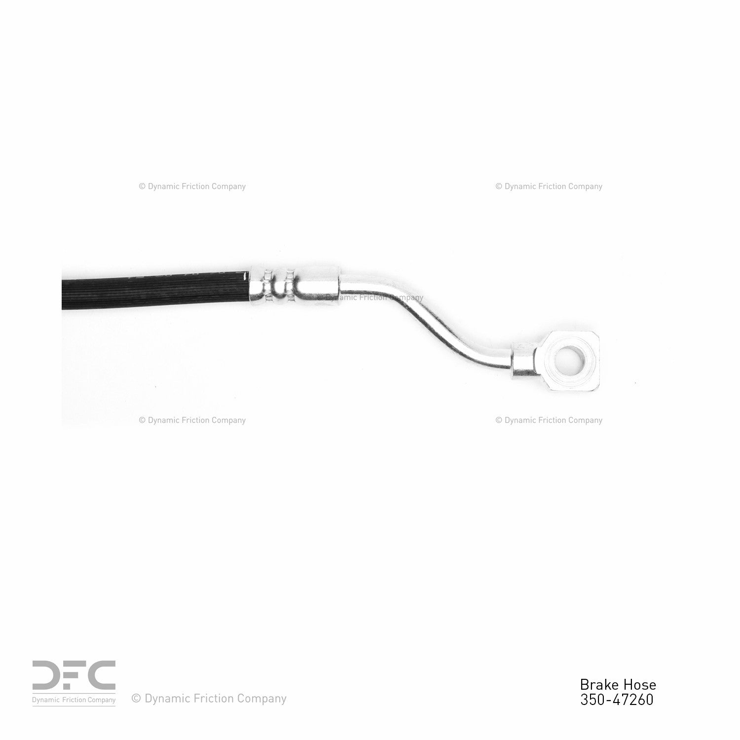 Dynamic Friction Company Brake Hydraulic Hose 350-47260