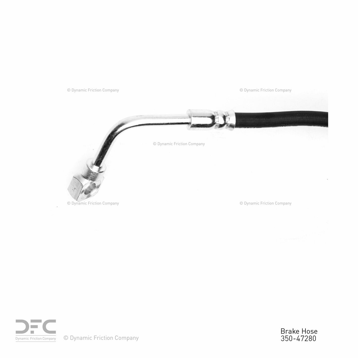 Dynamic Friction Company Brake Hydraulic Hose 350-47280