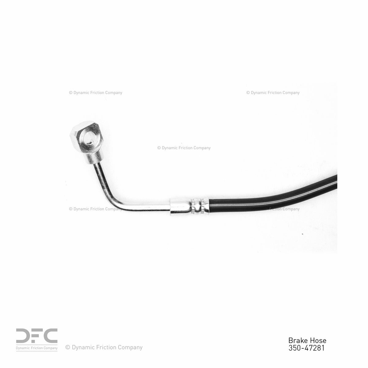 Dynamic Friction Company Brake Hydraulic Hose 350-47281