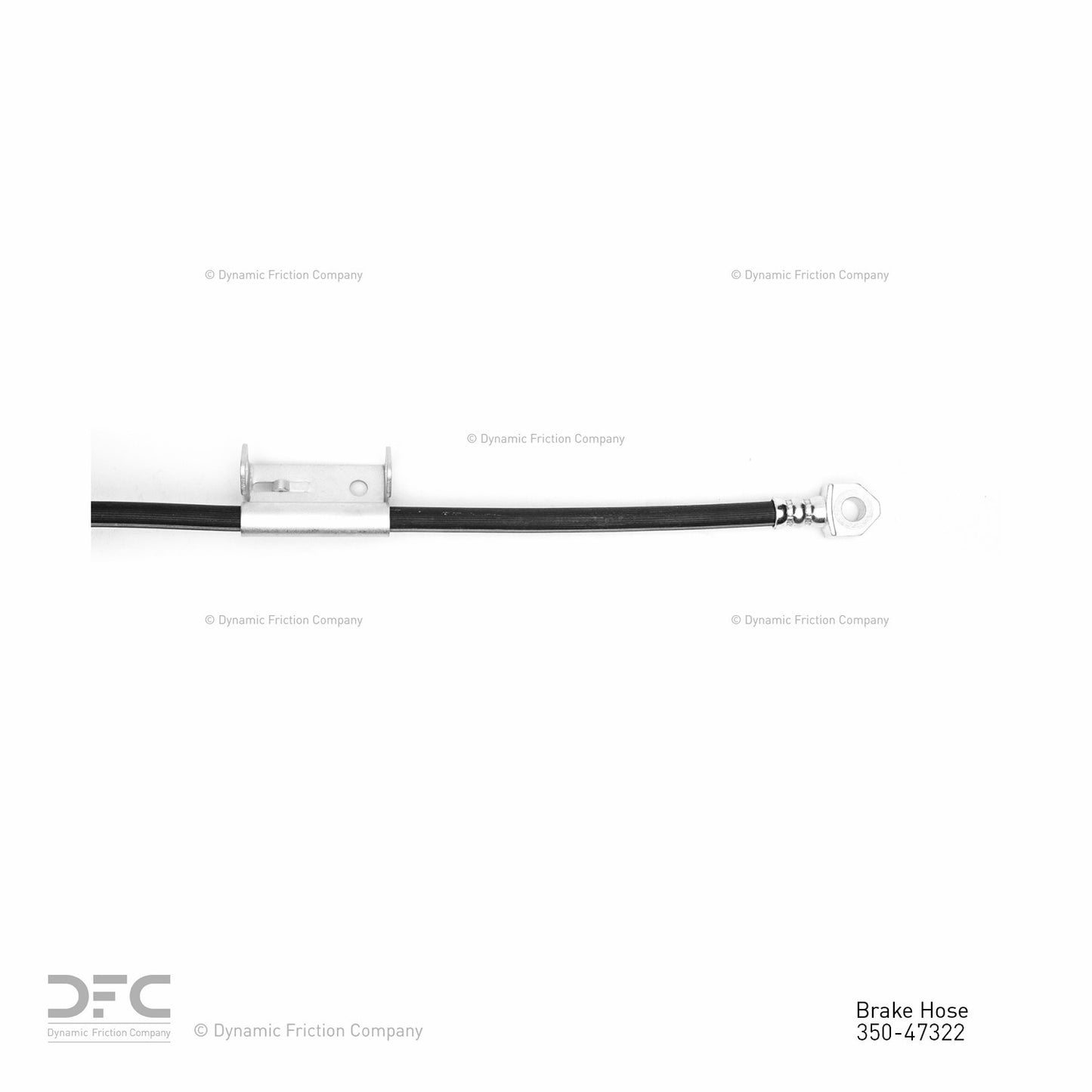 Dynamic Friction Company Brake Hydraulic Hose 350-47322