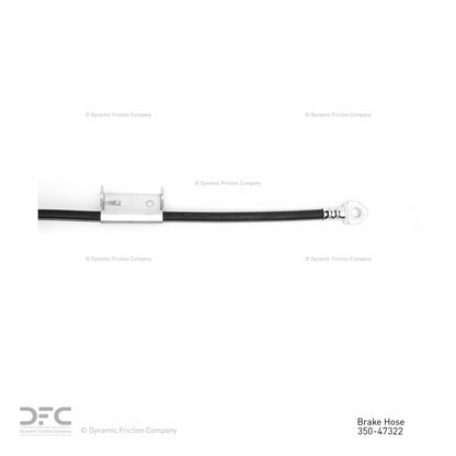 Dynamic Friction Company Brake Hydraulic Hose 350-47322