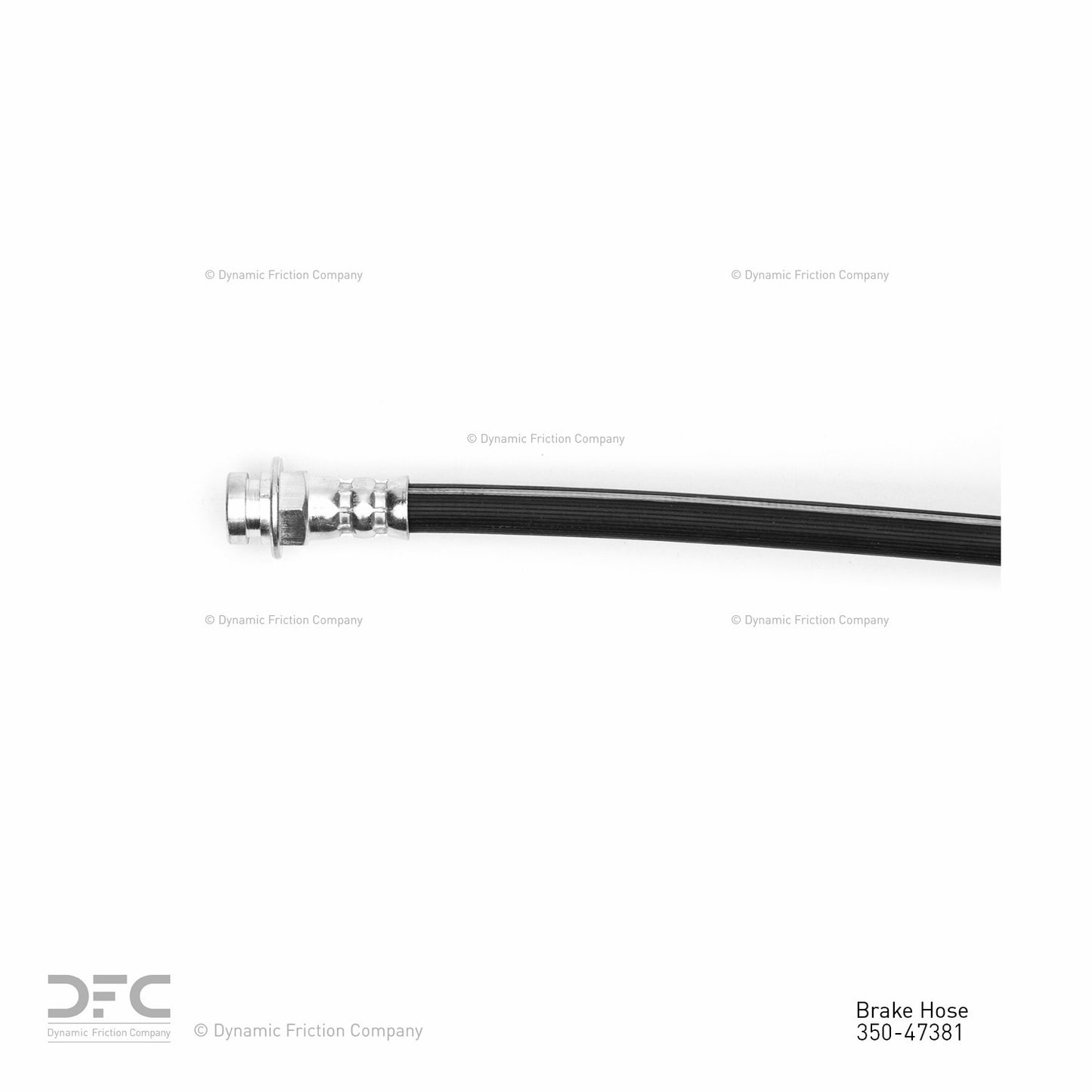Dynamic Friction Company Brake Hydraulic Hose 350-47381