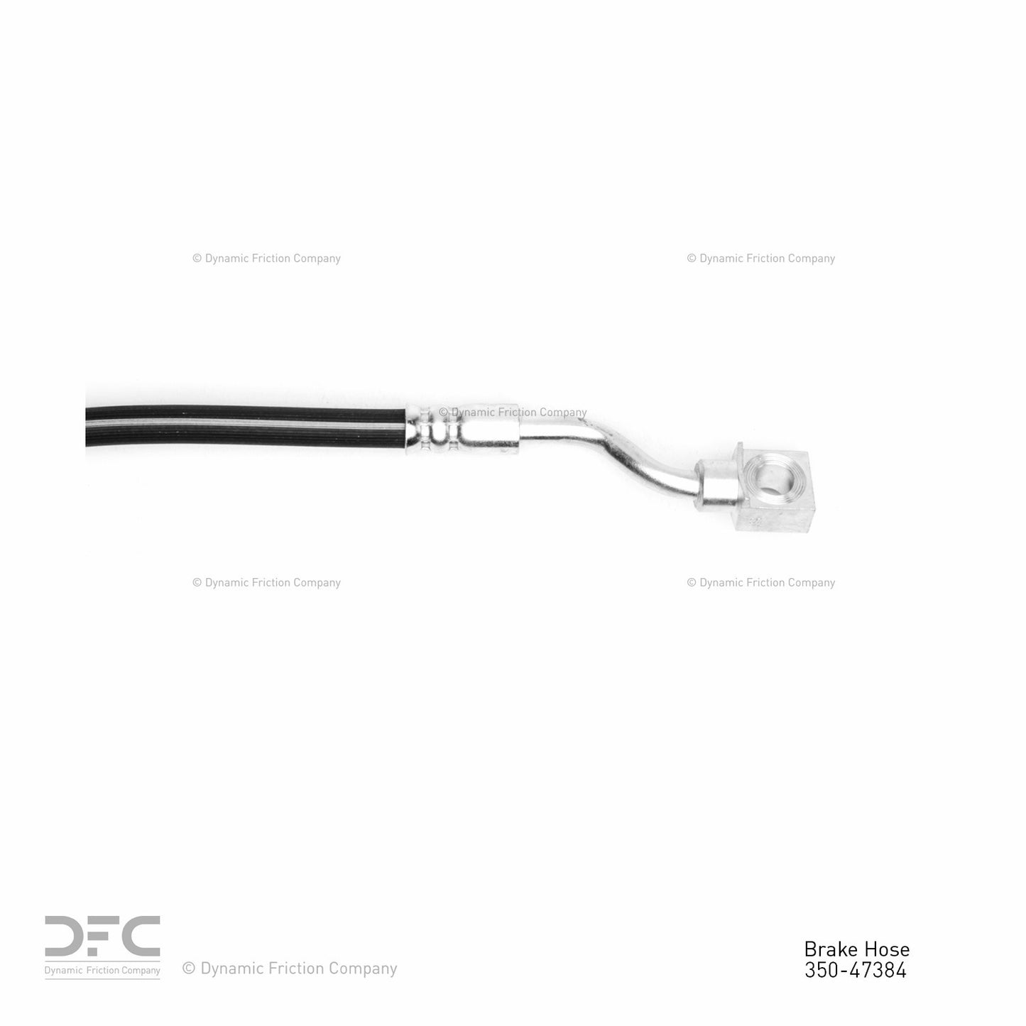 Dynamic Friction Company Brake Hydraulic Hose 350-47384