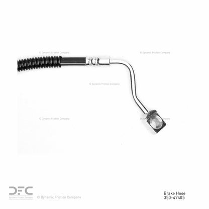 Dynamic Friction Company Brake Hydraulic Hose 350-47405