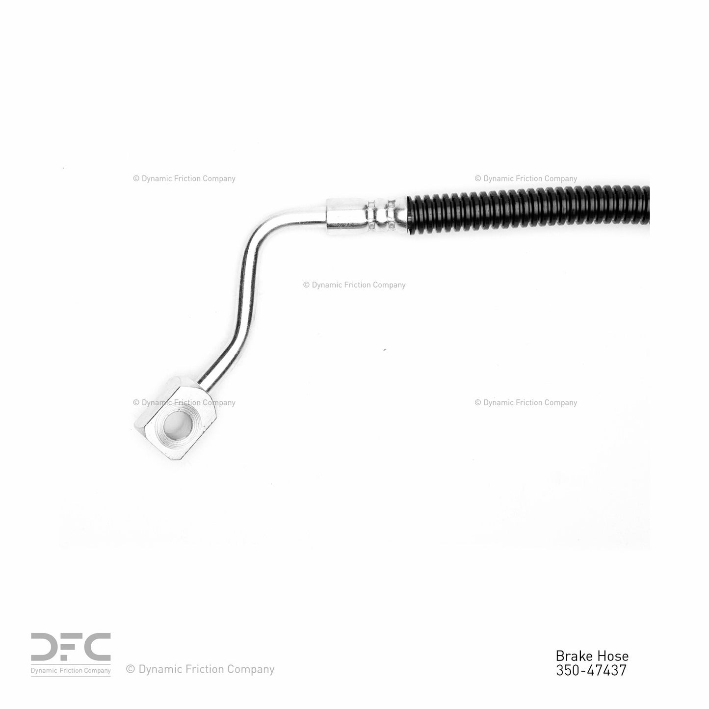 Dynamic Friction Company Brake Hydraulic Hose 350-47437