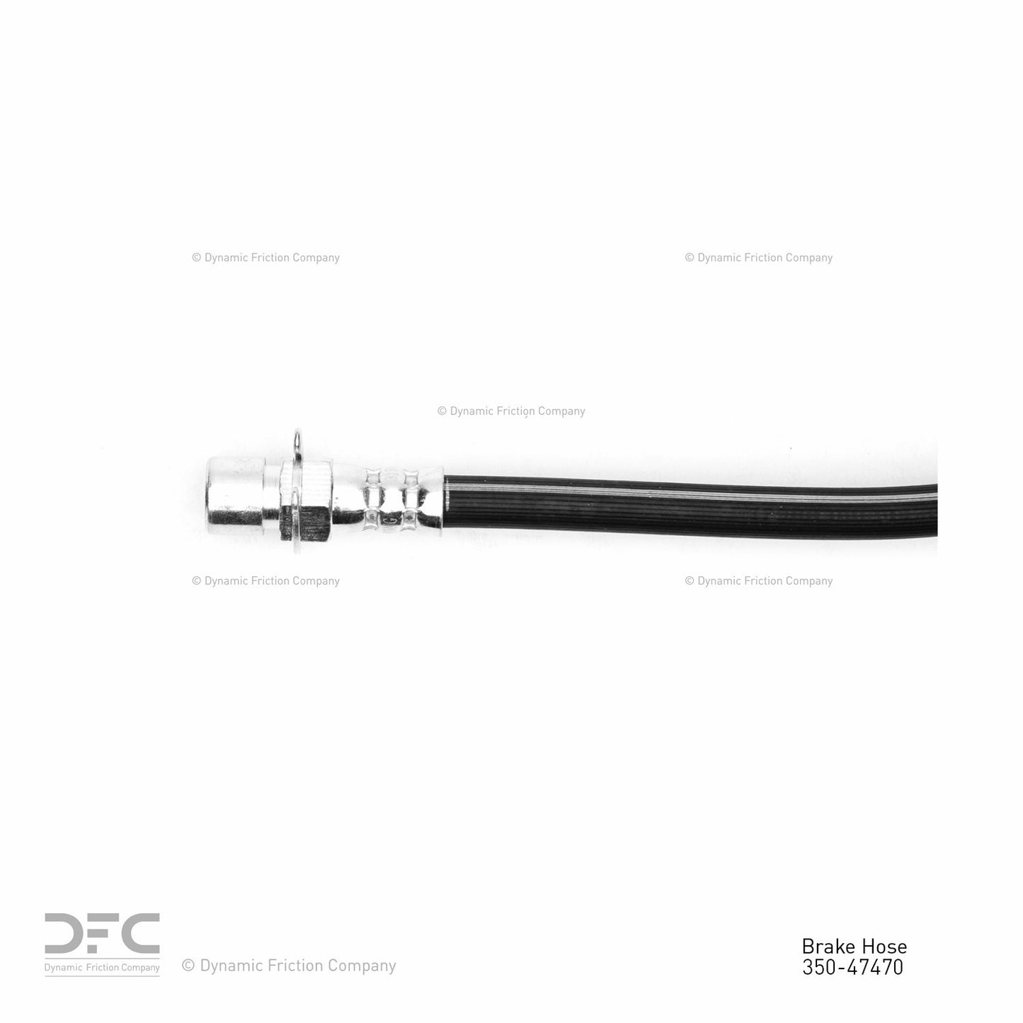 Dynamic Friction Company Brake Hydraulic Hose 350-47470