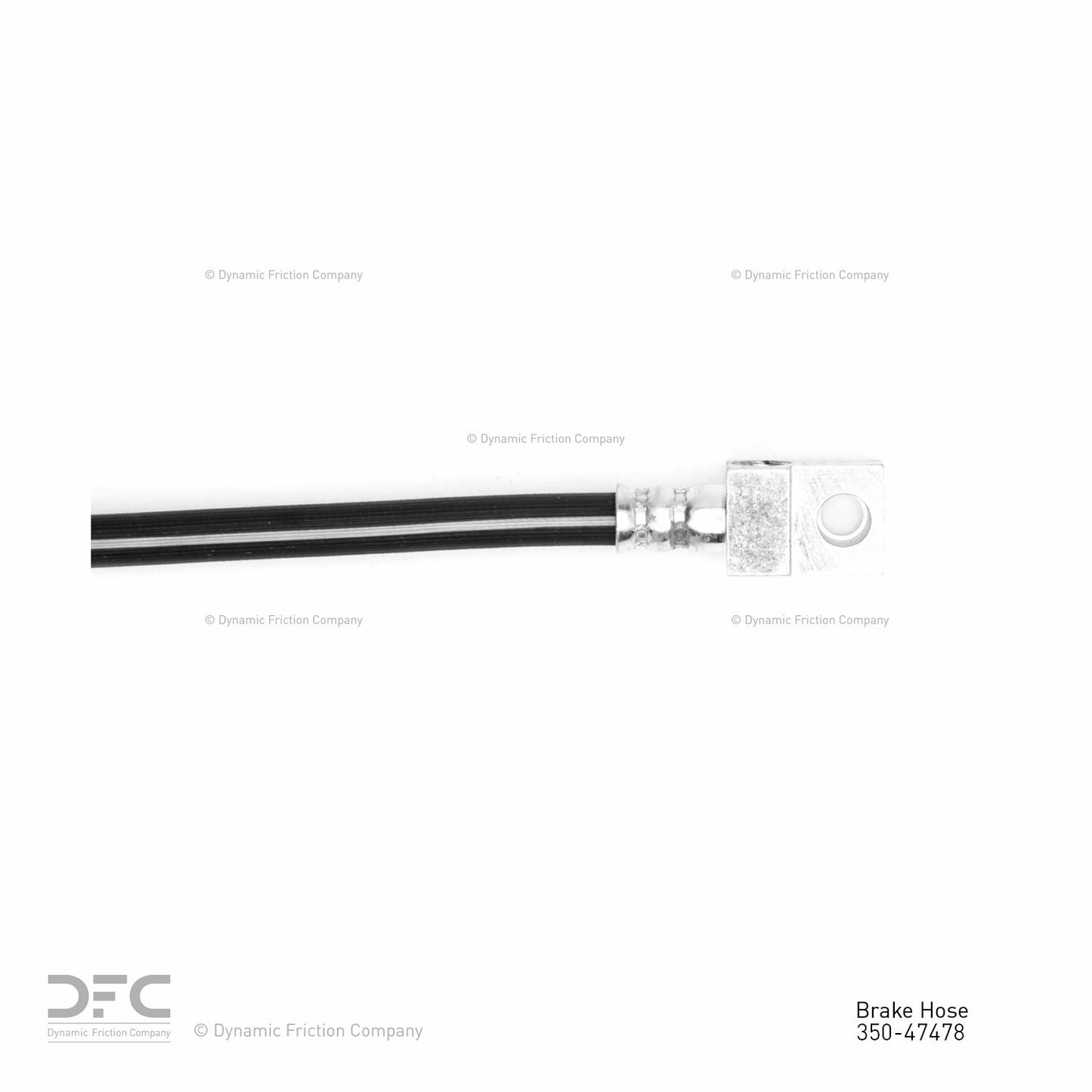 Dynamic Friction Company Brake Hydraulic Hose 350-47478