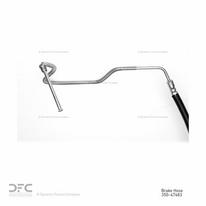Dynamic Friction Company Brake Hydraulic Hose 350-47483