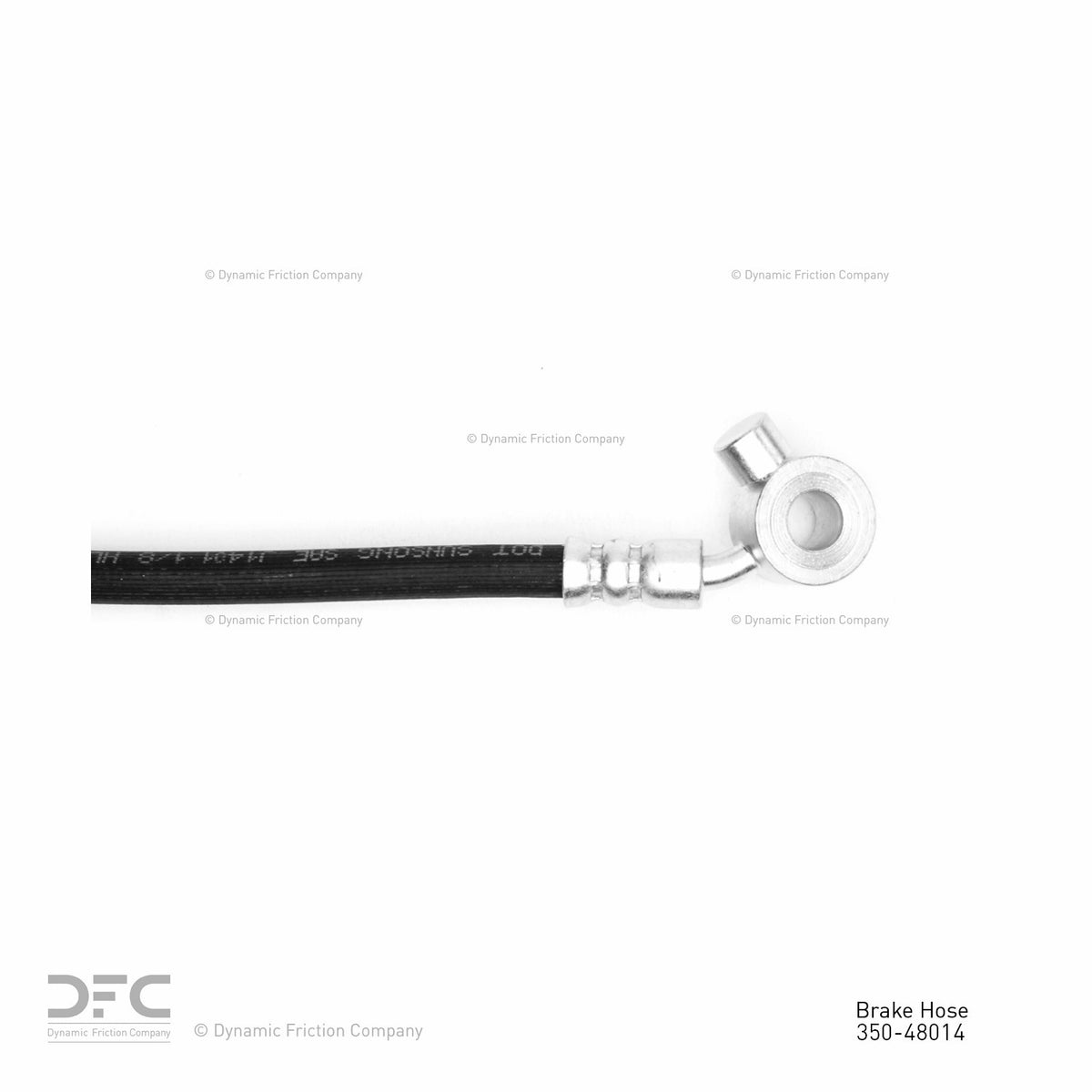 Dynamic Friction Company Brake Hydraulic Hose 350-48014