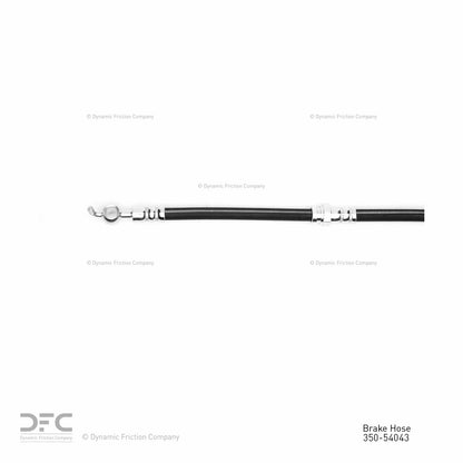 Dynamic Friction Company Brake Hydraulic Hose 350-54043
